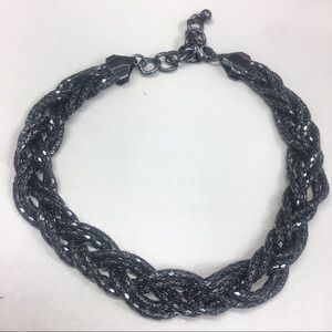 Black Beaded Necklace